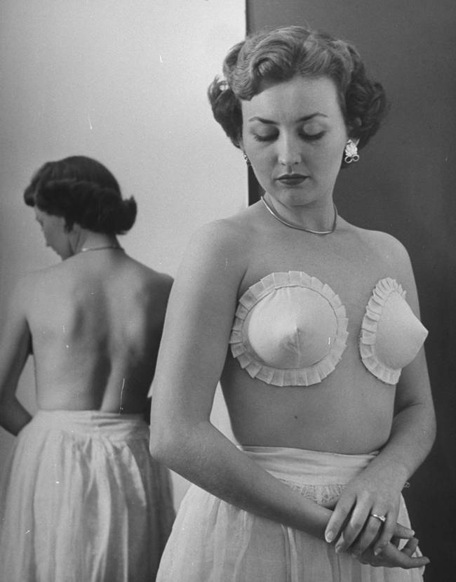 The adhesive bra — 1949