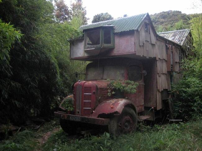 Unusual Truck House